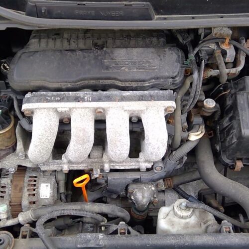 2009 HONDA FIT ENGINE ASSEMBLY – 1163590