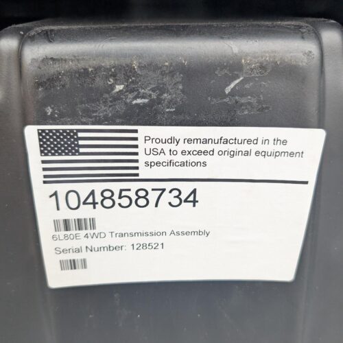 2014 CHEVROLET SILVERADO_1500_PICKUP TRANSMISSION, TRANSAXLE – 1003289065