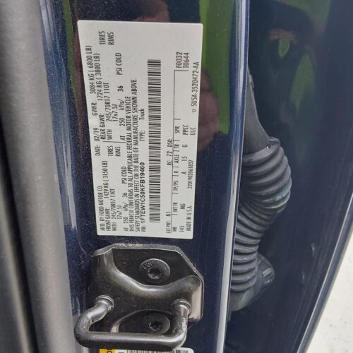 2019 FORD FORD_F150_PICKUP ENGINE ASSEMBLY – 1003395553