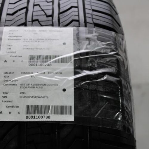 2015 FORD EXPLORER TIRES – 1001167384