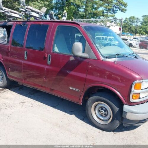 2000 CHEVROLET EXPRESS_1500_VAN TRANSMISSION, TRANSAXLE – 1596668